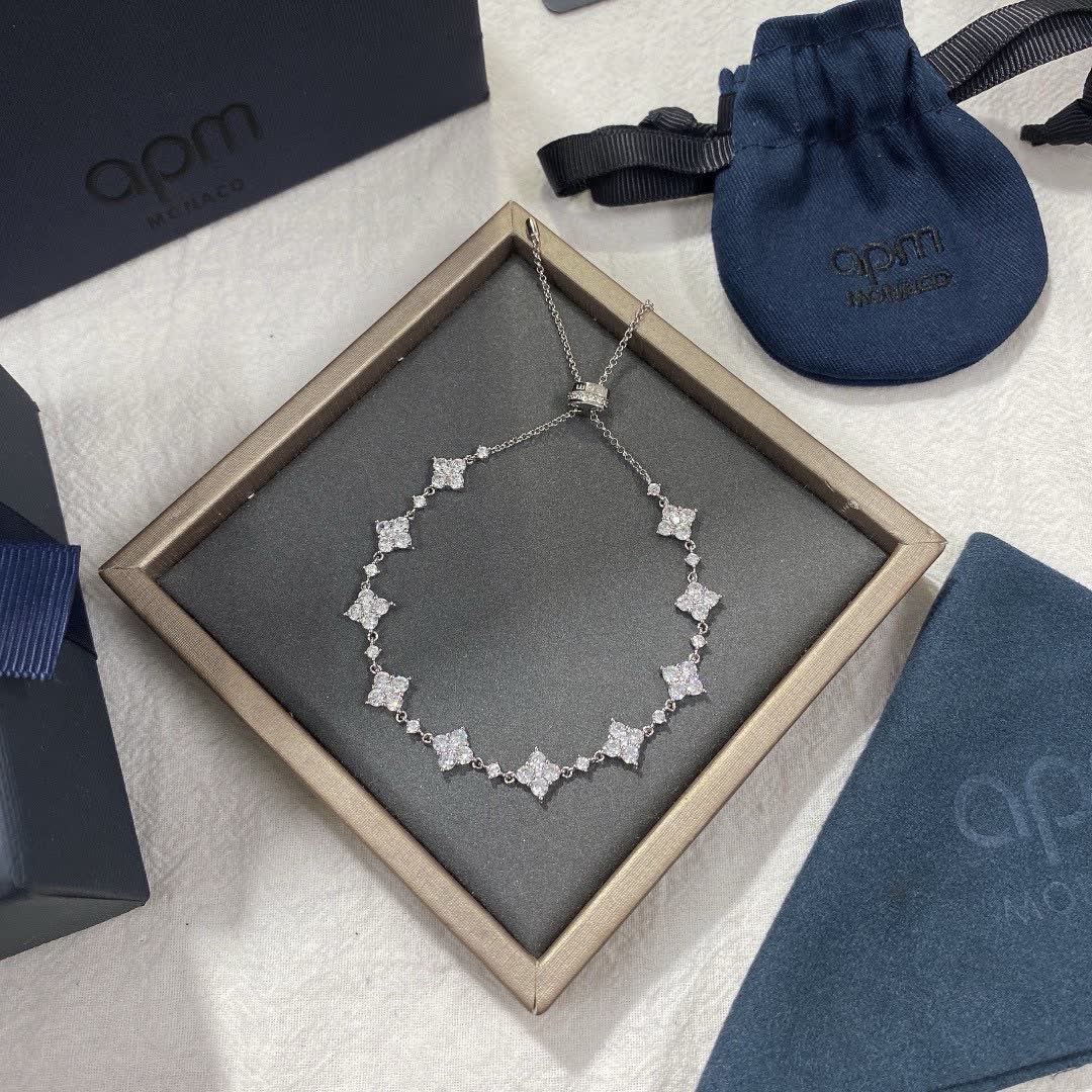 APM Monaco Silver Star Bracelet